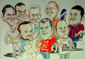 Group caricature commission