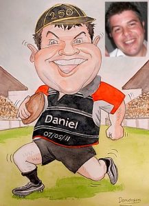 Rugby caricature