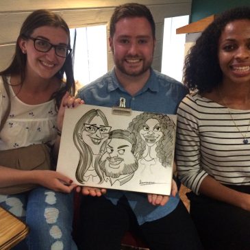 A Caricaturist for Your Christmas party!
