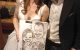 Wedding caricatures! Bride and groom caricature drawn at their wedding