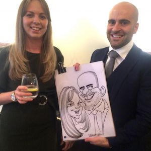 On the spot caricatures are great for any occasion Special occasion caricaturist